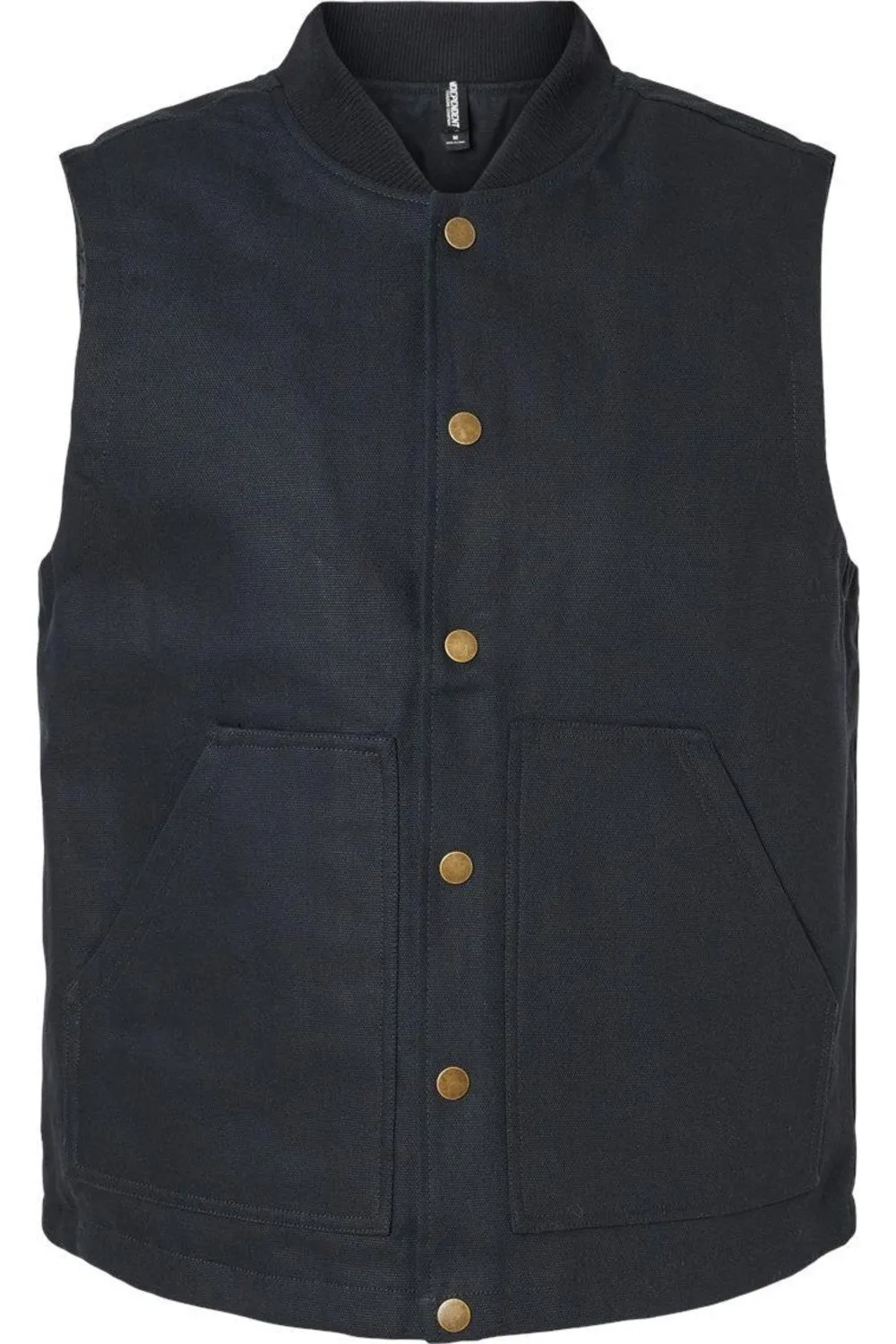 Independent Trading Co. Insulated Canvas Workwear Vest