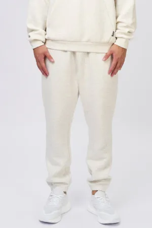 INSPORT MENS DENVER FLEECE TRACKPANTS OATMEAL
