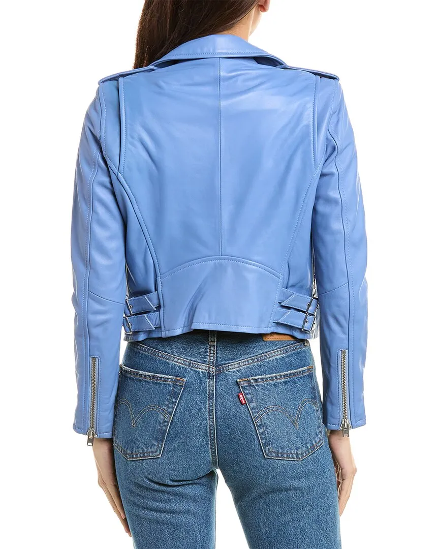 IRO Ashville Leather Moto Jacket