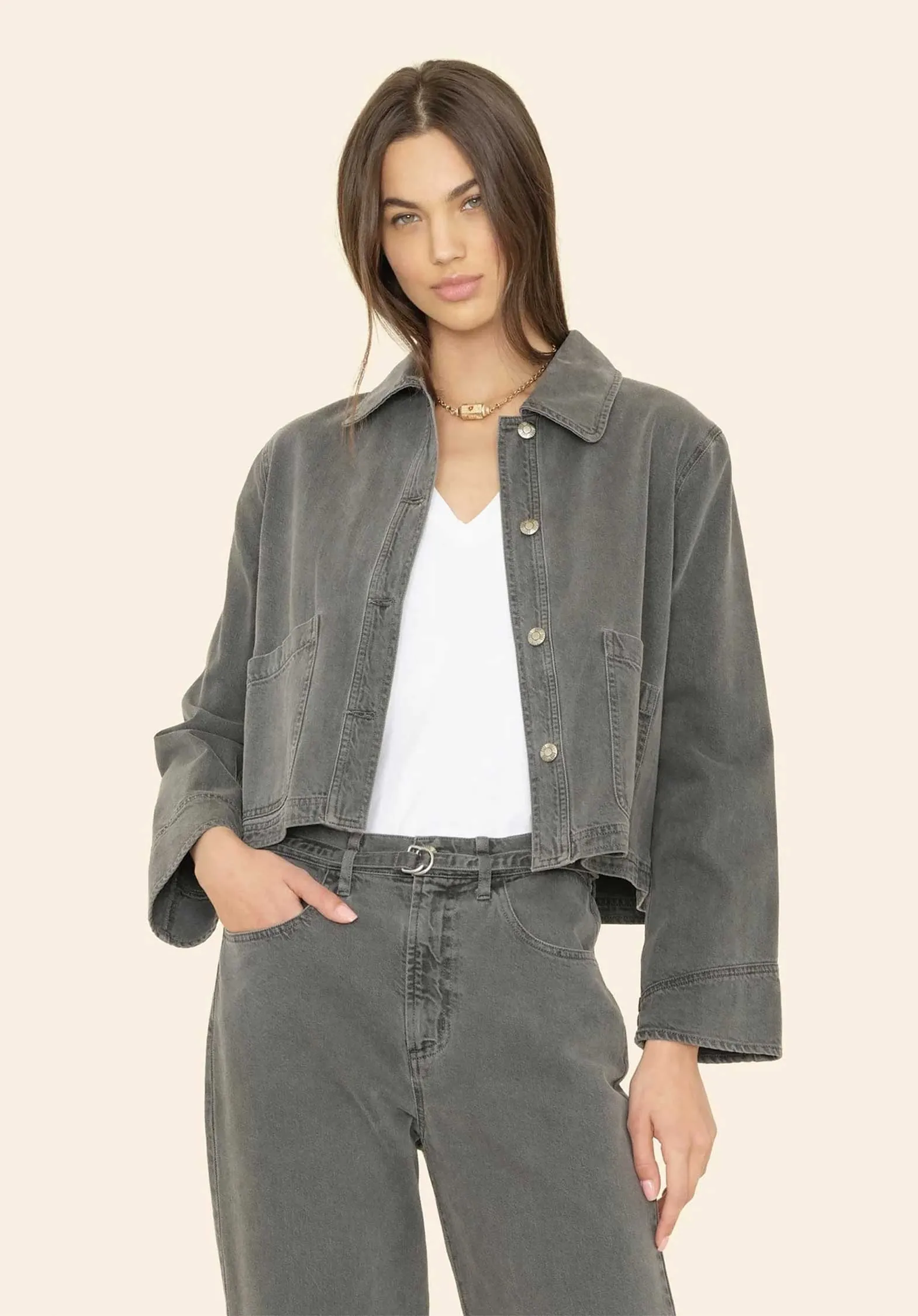 Jacket X1jdw005 Jasper Jacket Pigment-Charcoal