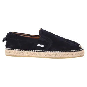 Jimmy Choo Vlad Espadrilles in Navy Blue Suede