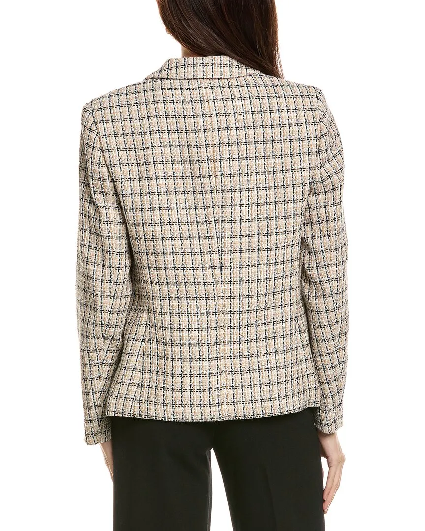 Jones New York Double-Breasted Jacket