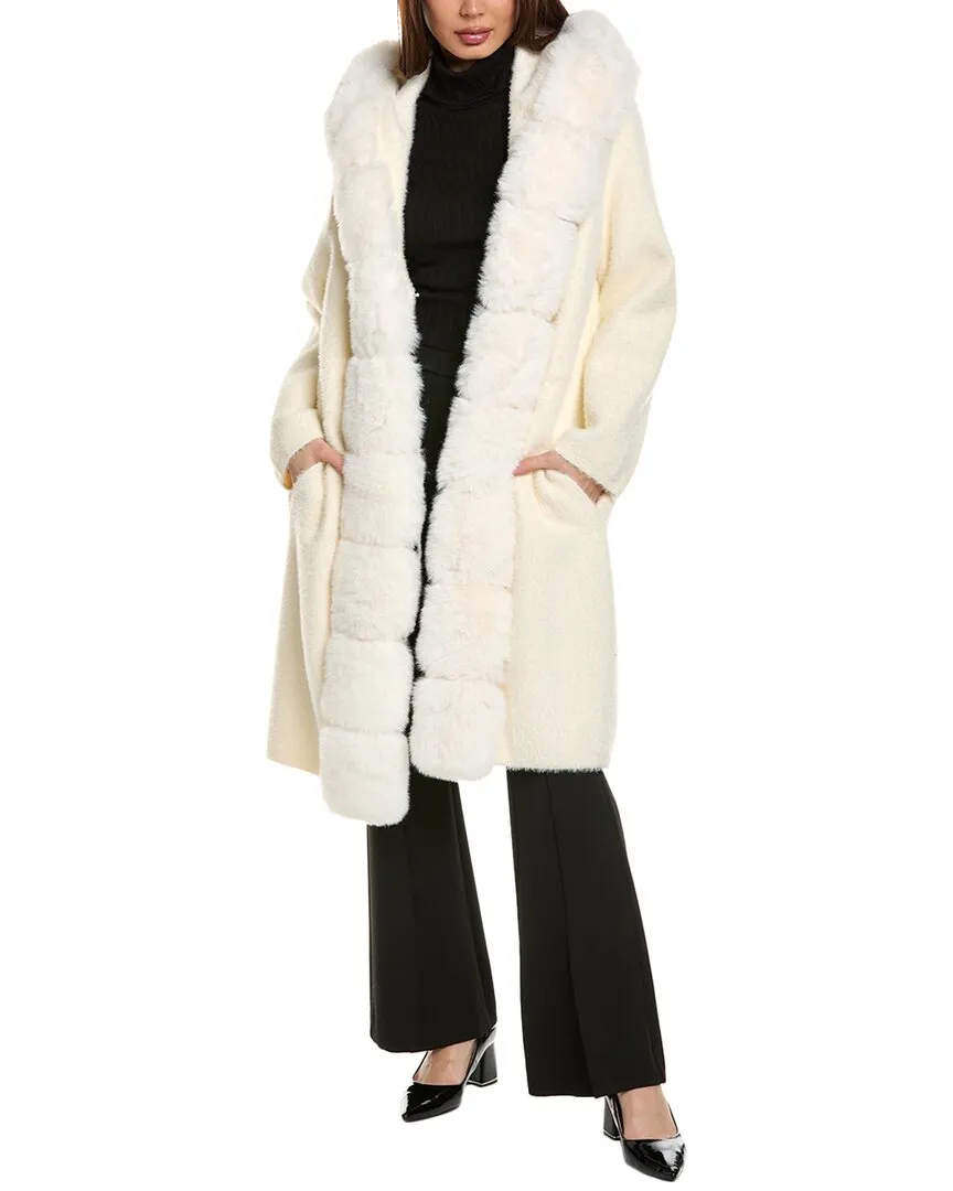 Joseph Ribkoff Hooded Coat