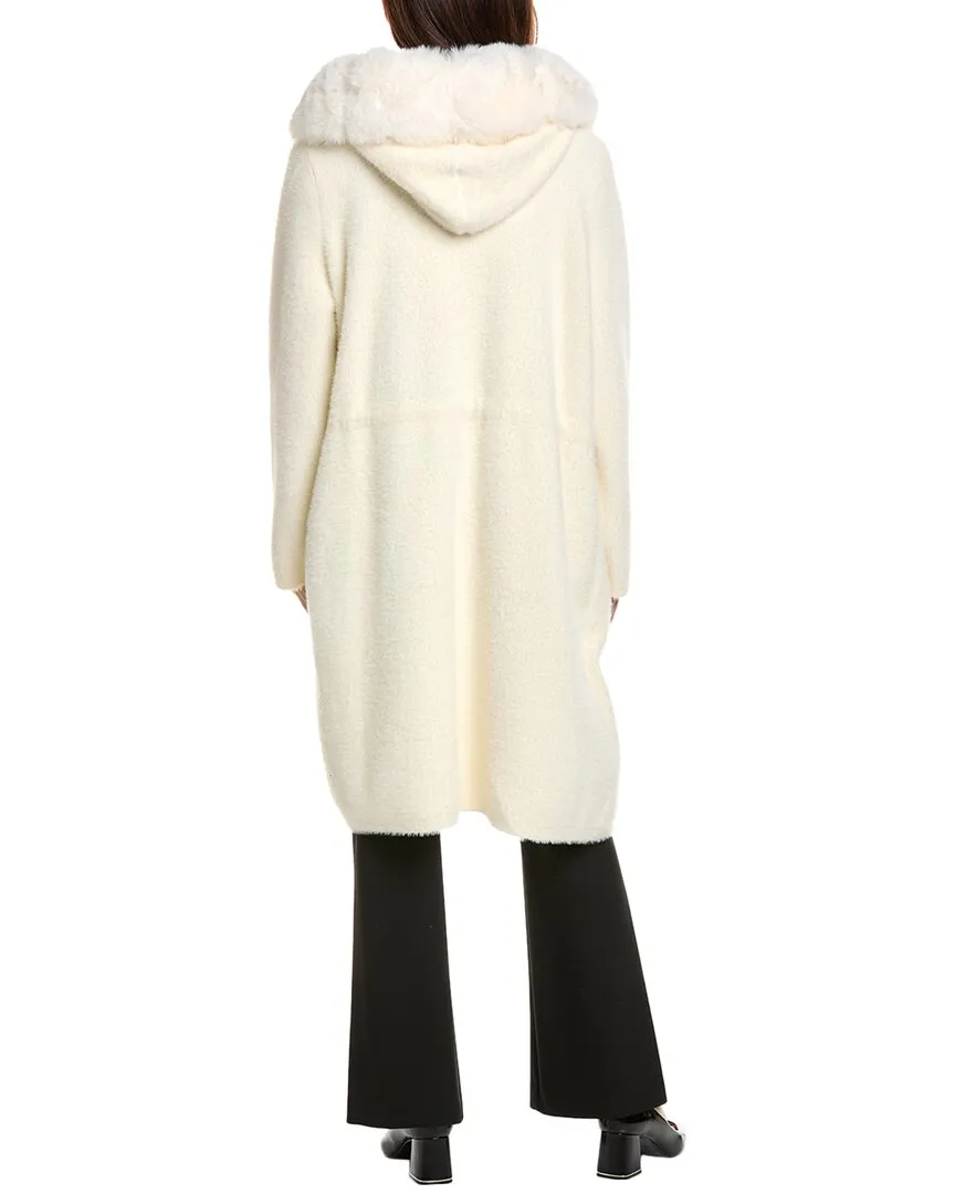 Joseph Ribkoff Hooded Coat