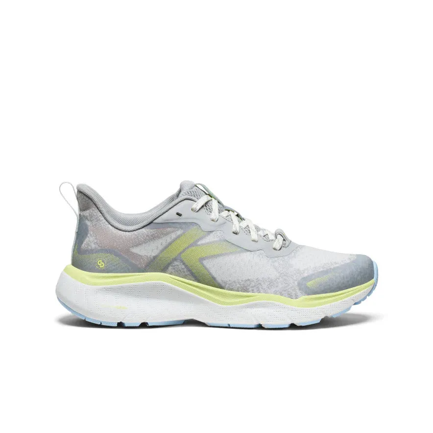 KEEN Women's Leiki Speed Hiking Shoe in Alloy/Daiquiri Green