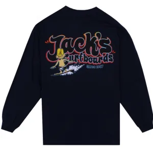 Keep on Surfin Classic L/S Tee - Navy
