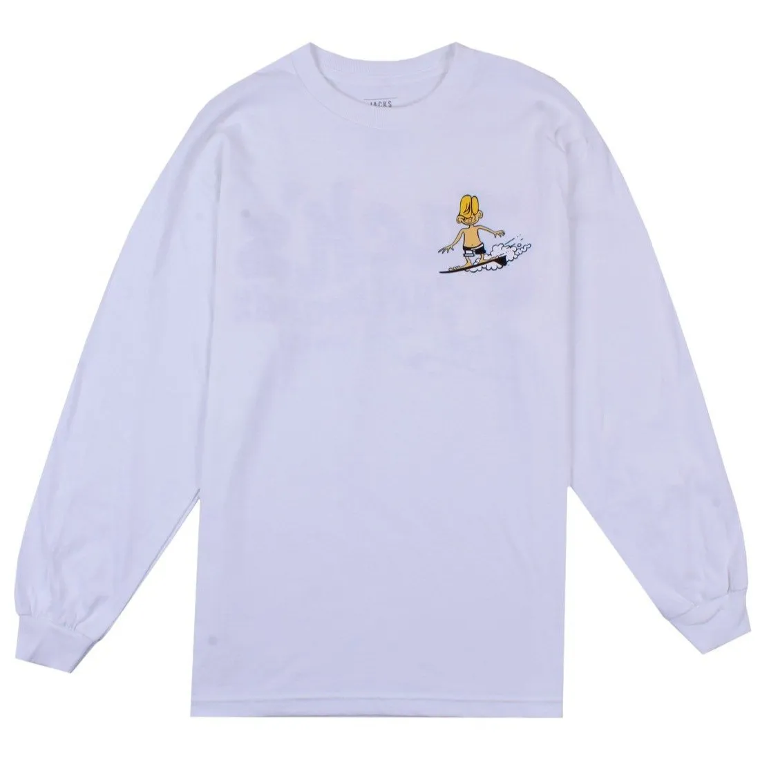 Keep on Surfin Classic L/S Tee - White