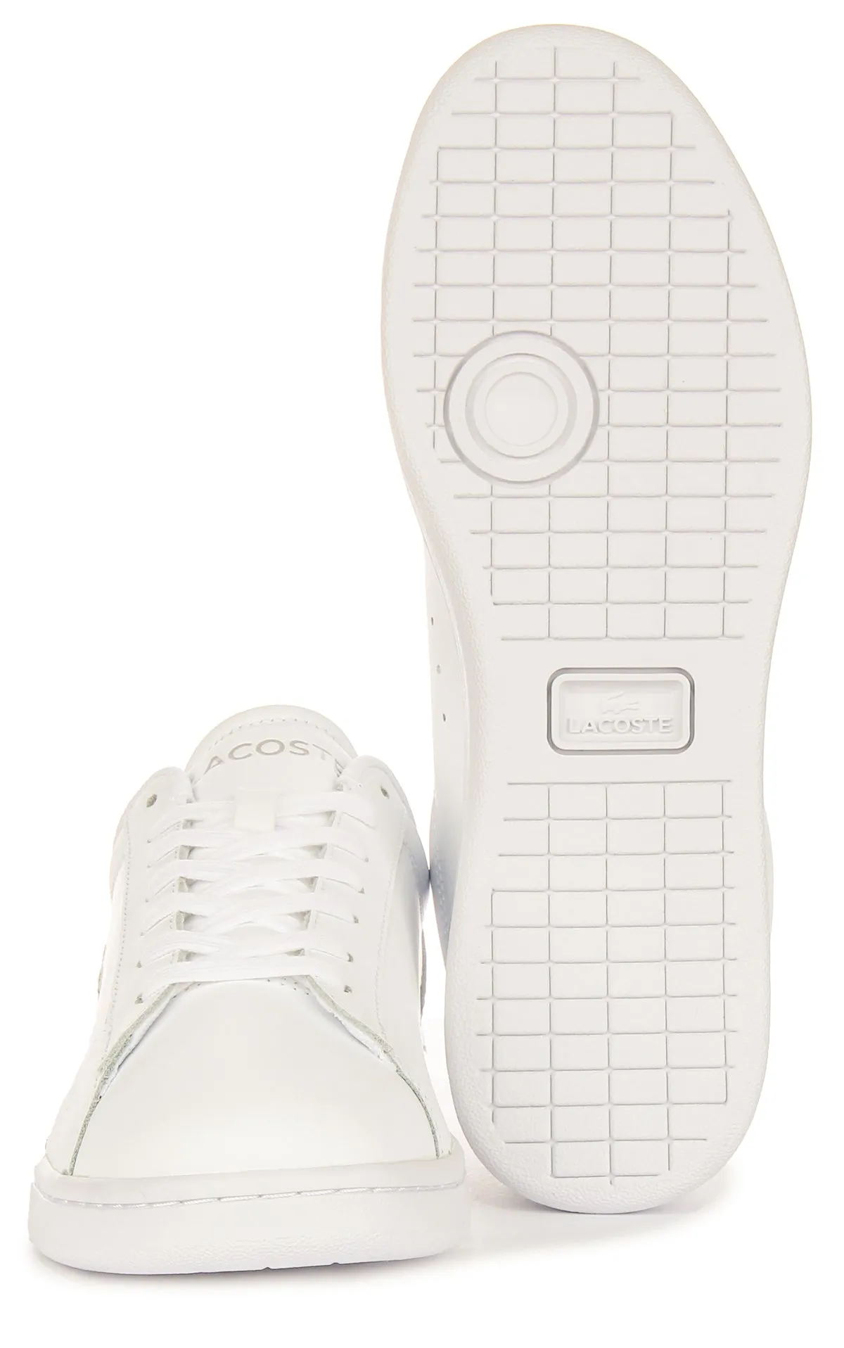 Lacoste Carnaby Set In White Navy For Men Shoes Lacoste