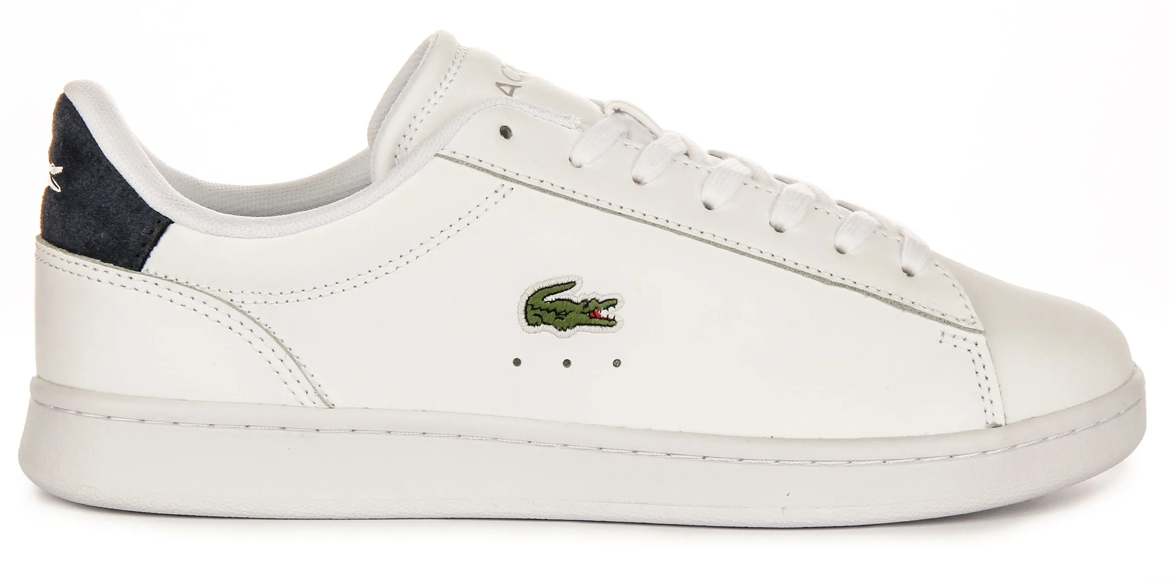 Lacoste Carnaby Set In White Navy For Men Shoes Lacoste