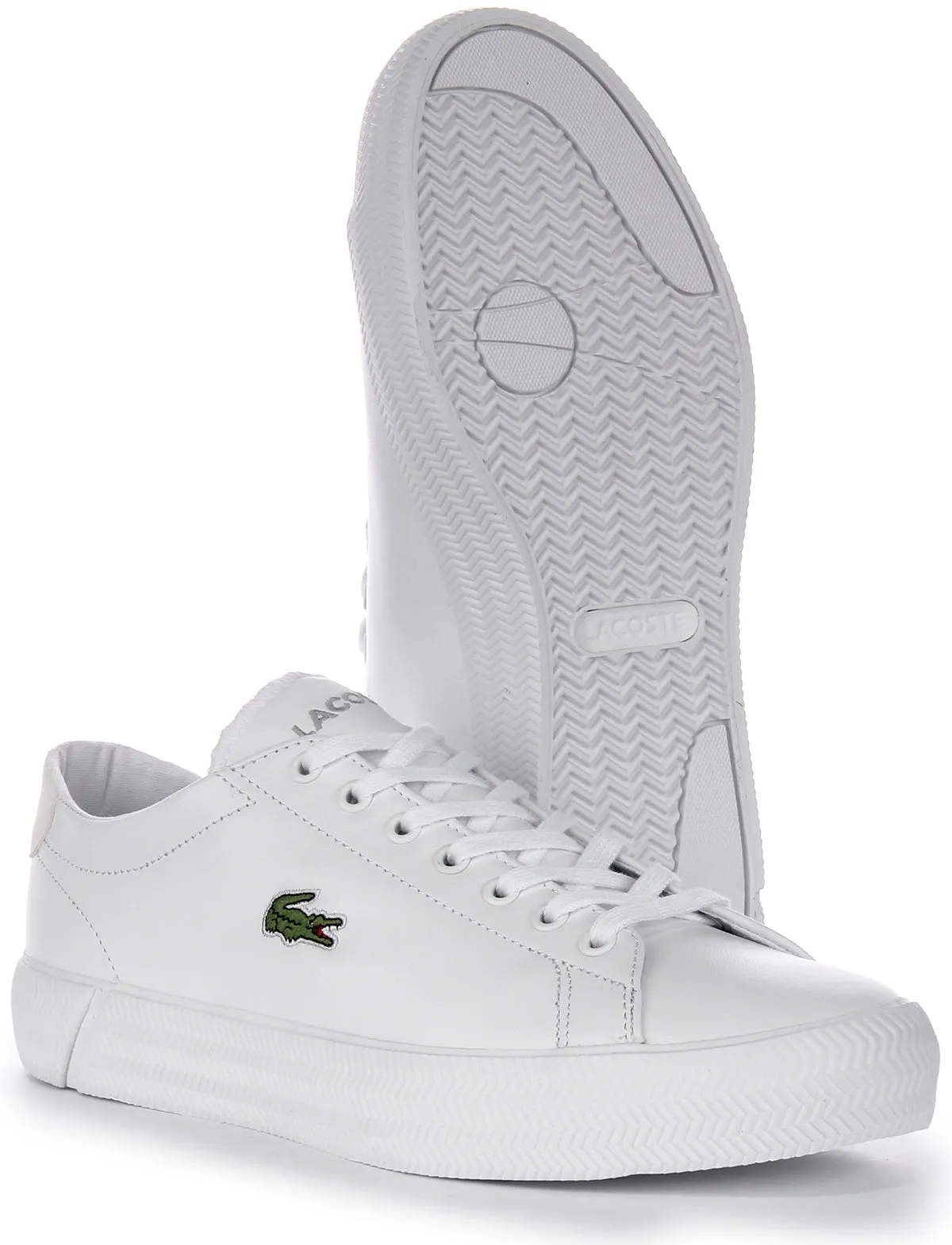 Lacoste Gripshot Bl21 In White For Men Shoes Lacoste