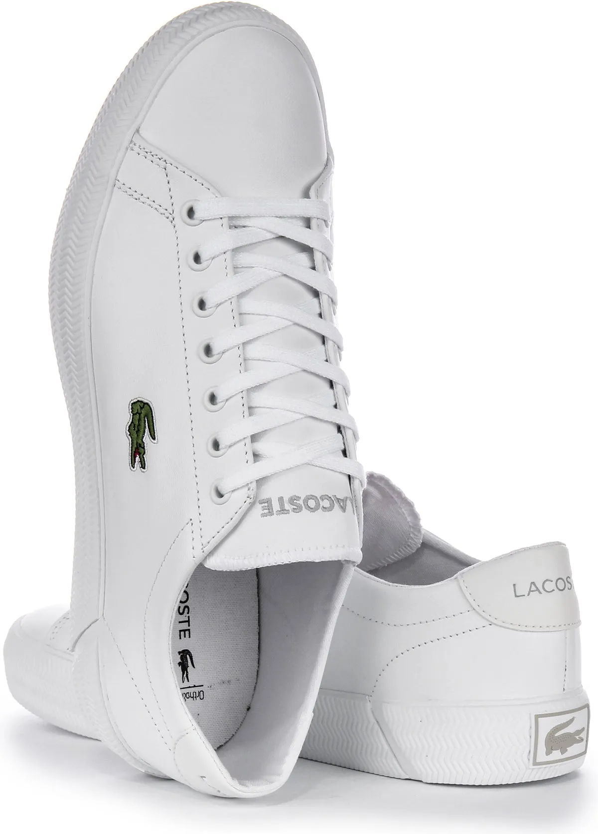 Lacoste Gripshot Bl21 In White For Men Shoes Lacoste