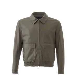 Lardini Leather Men's Jacket