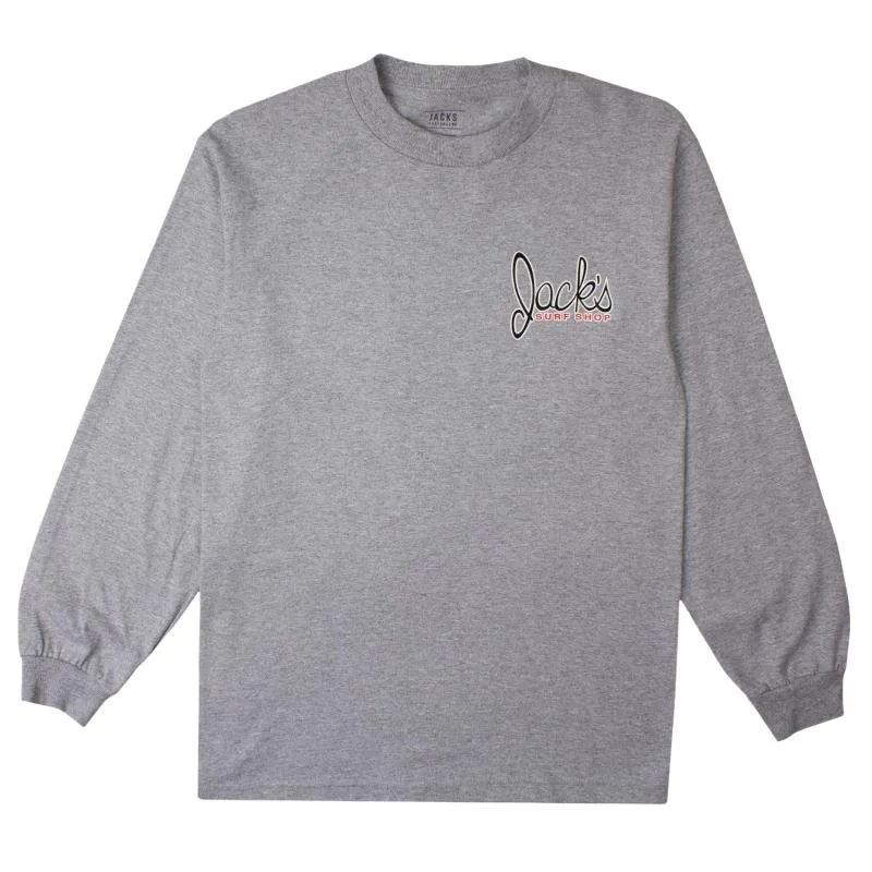 Little Dude Classic L/S Tee - Athletic Heather Grey