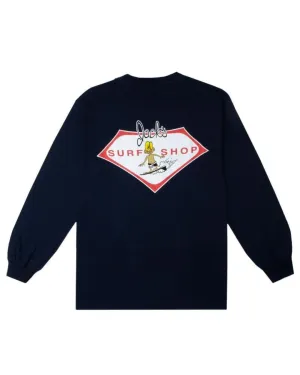 Little Dude Classic L/S Tee - Navy