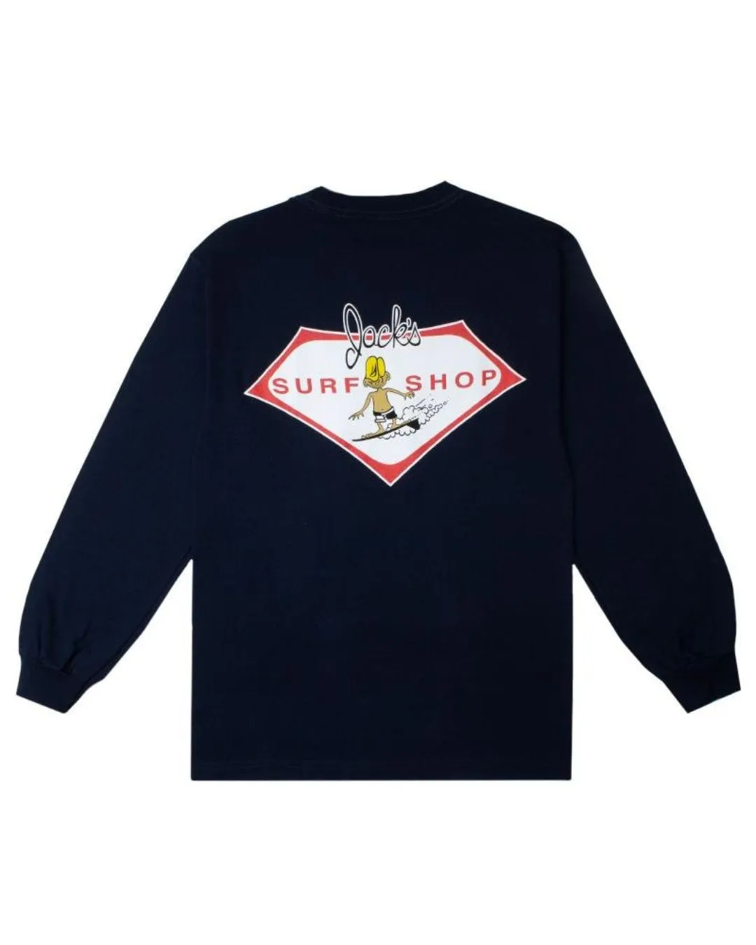 Little Dude Classic L/S Tee - Navy