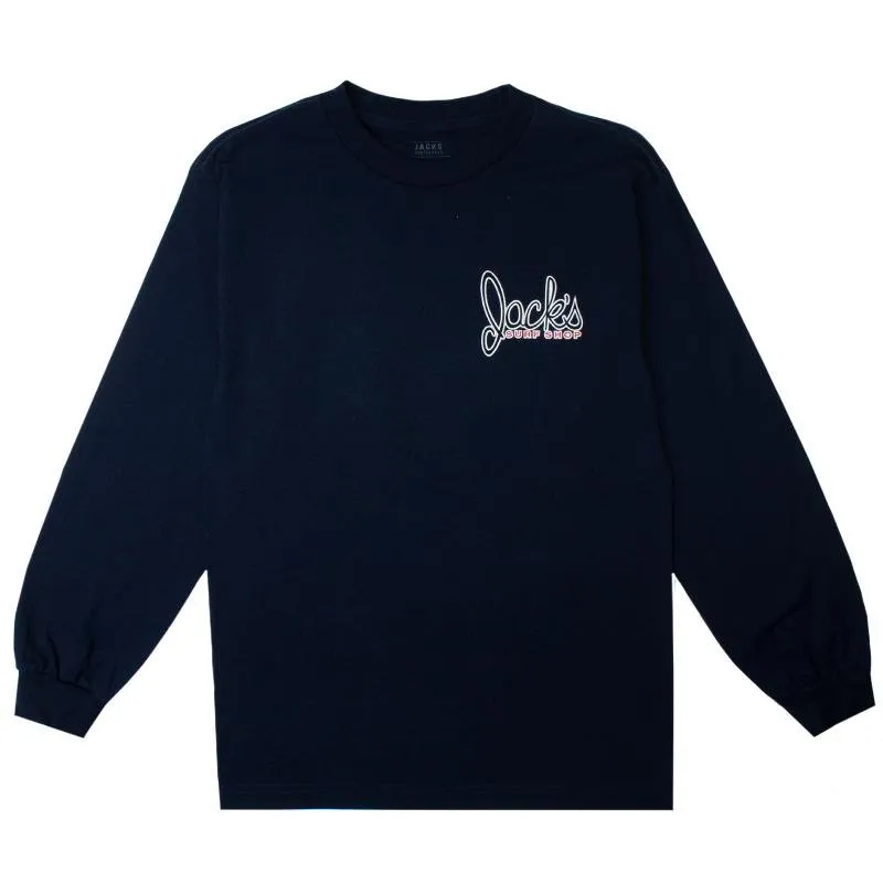 Little Dude Classic L/S Tee - Navy
