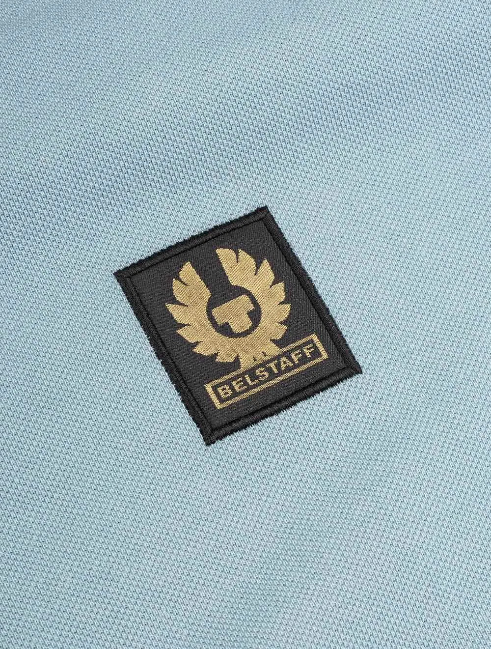 Long Sleeved Polo Arctic Blue