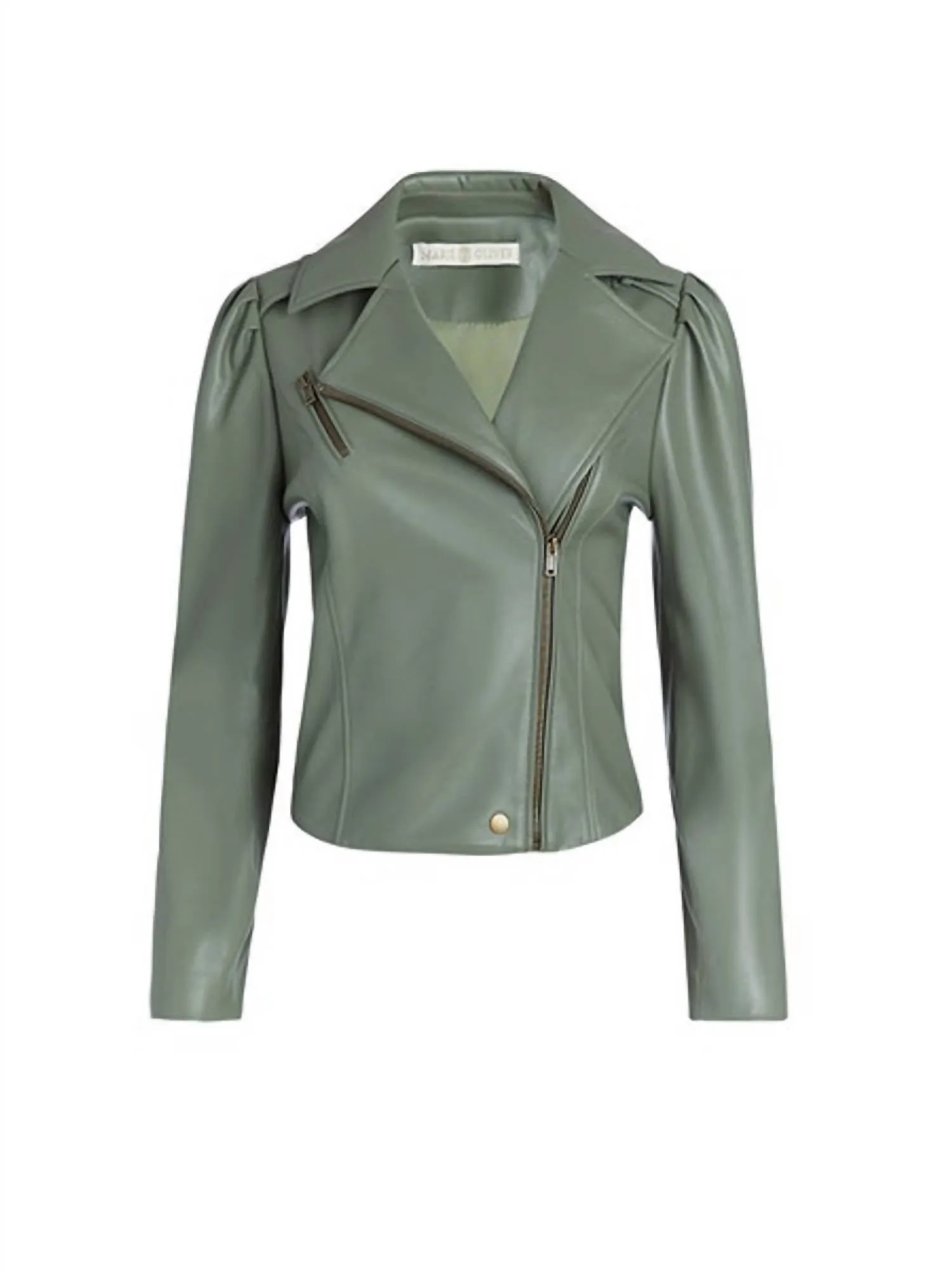 Maeve Moto Jacket In Fern