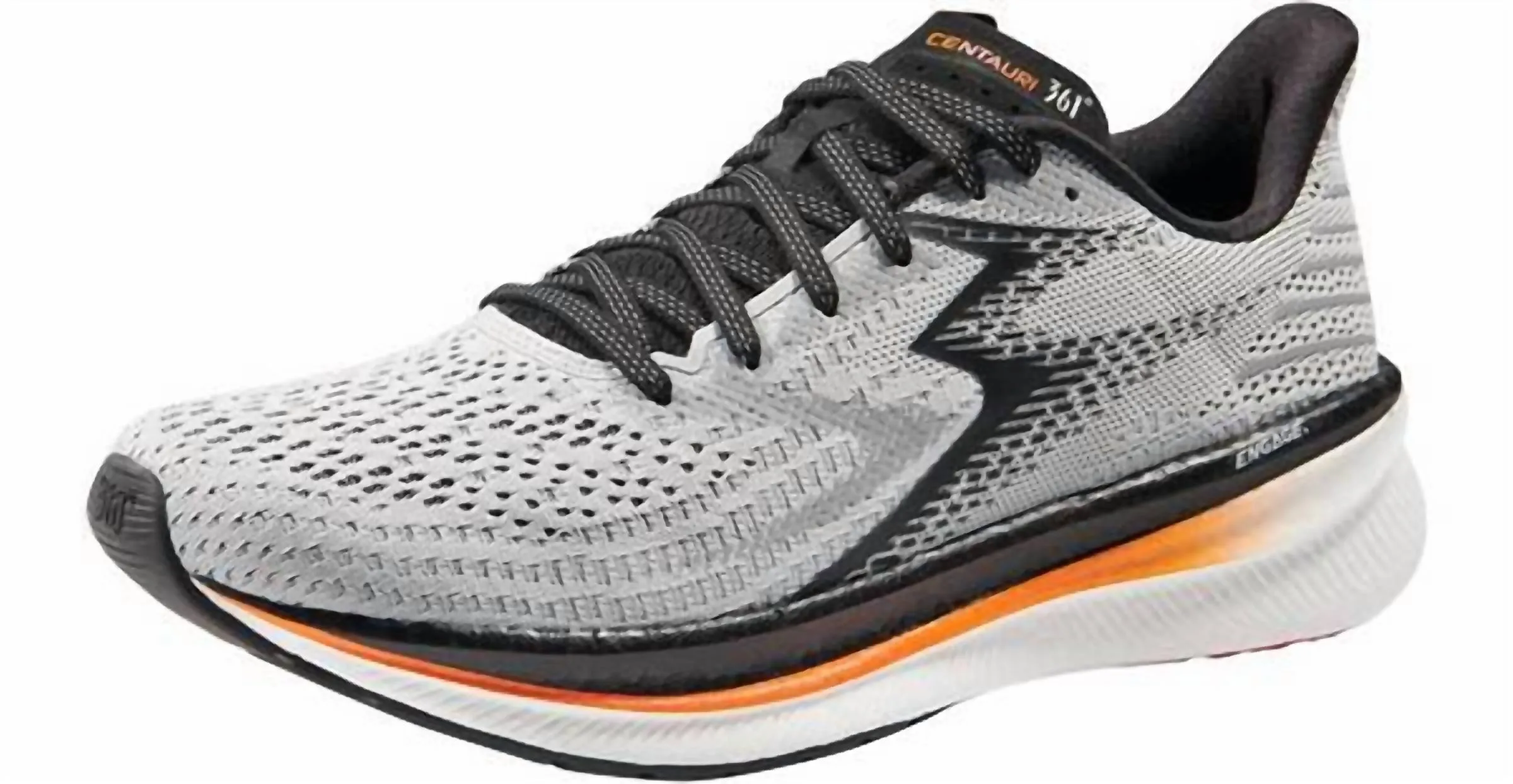Men Centauri Running Shoe In Oyster Mushroom/sleet