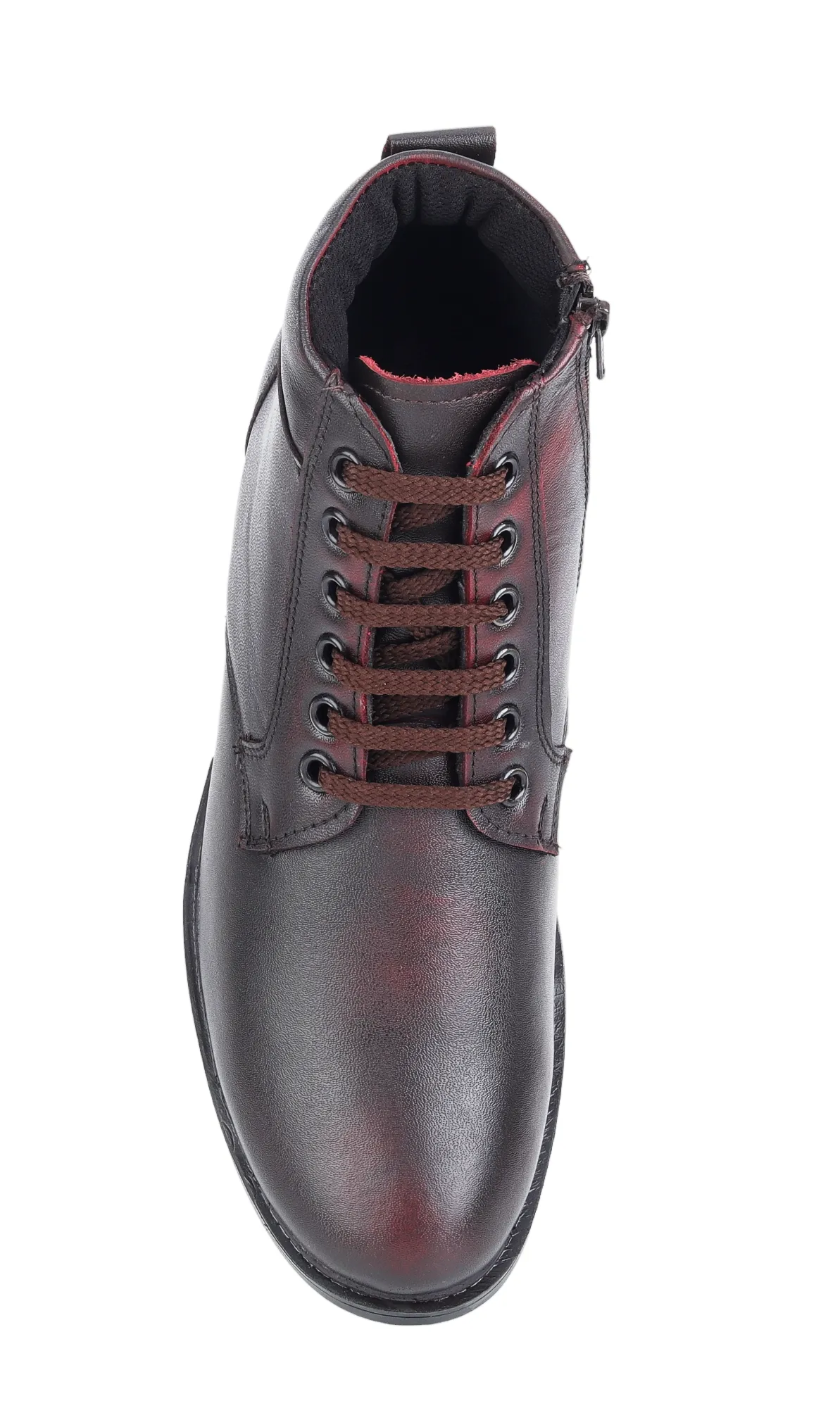 Mens Leather Semi Formal Boot Shoe 996356