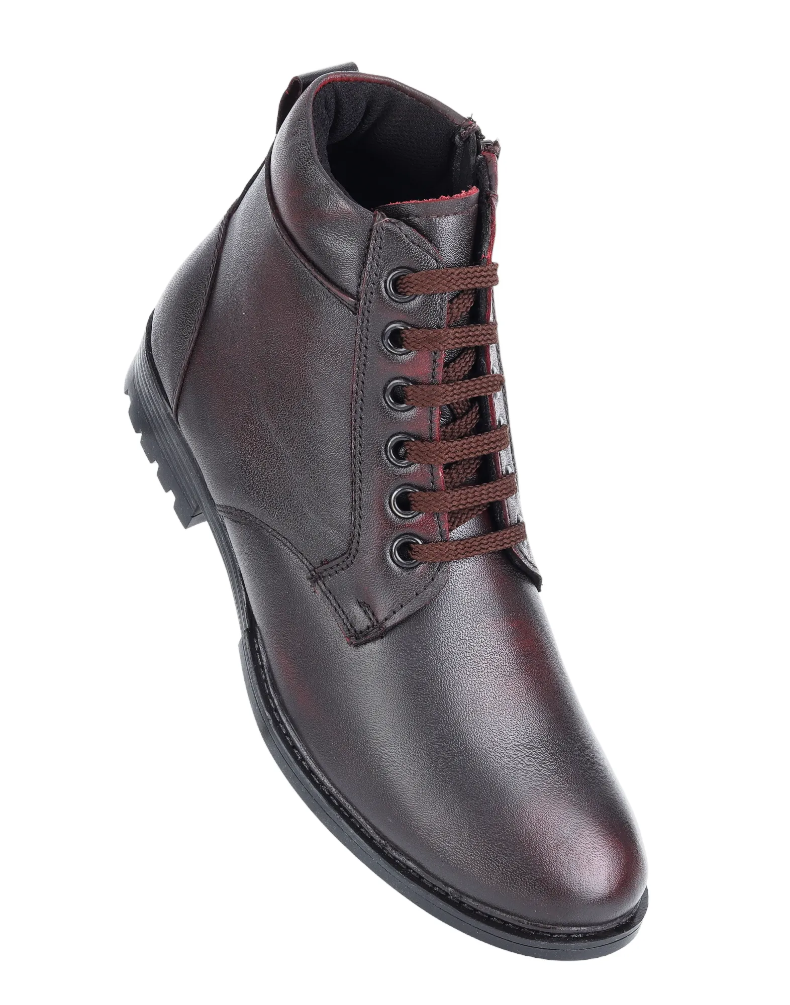 Mens Leather Semi Formal Boot Shoe 996356
