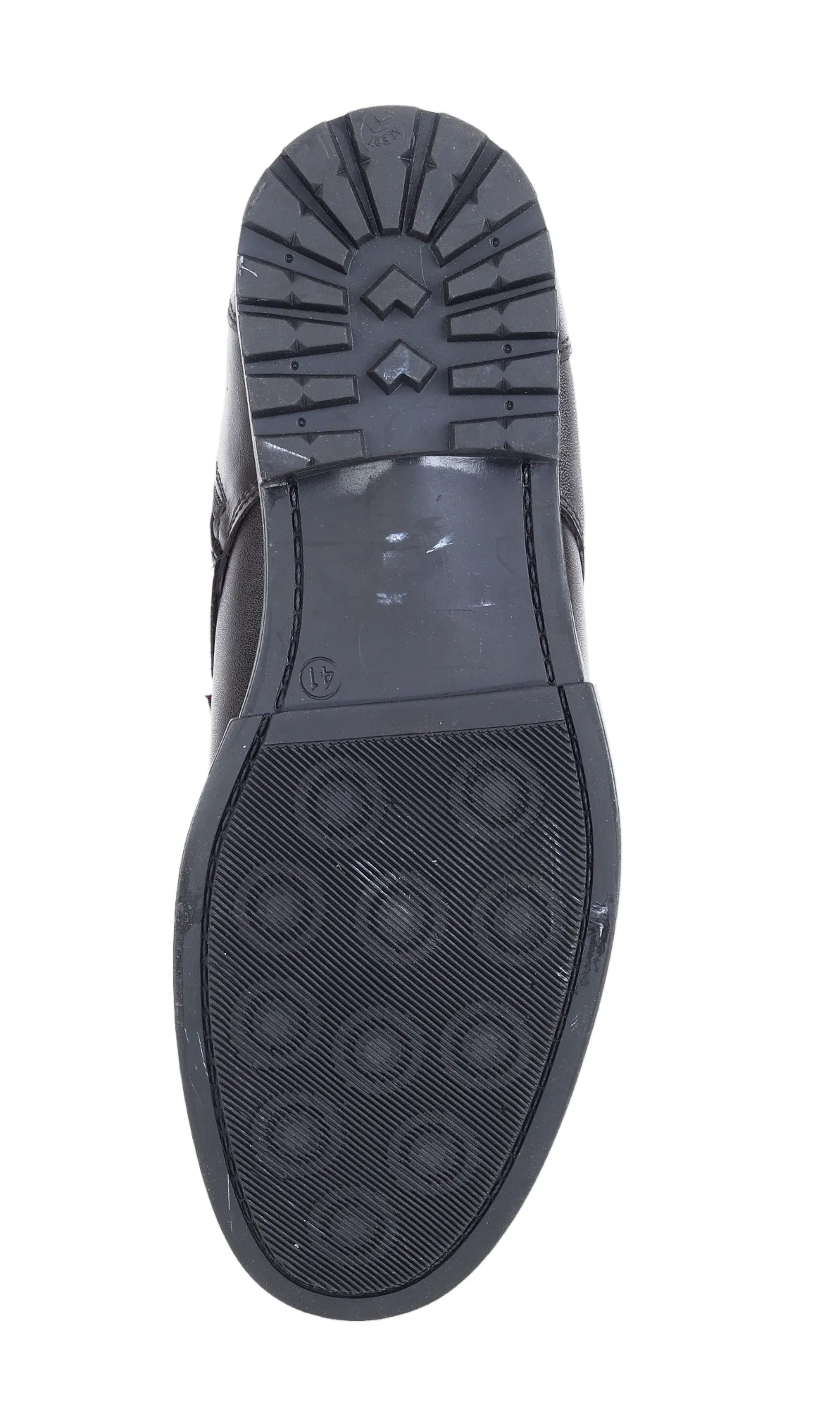 Mens Leather Semi Formal Boot Shoe 996356