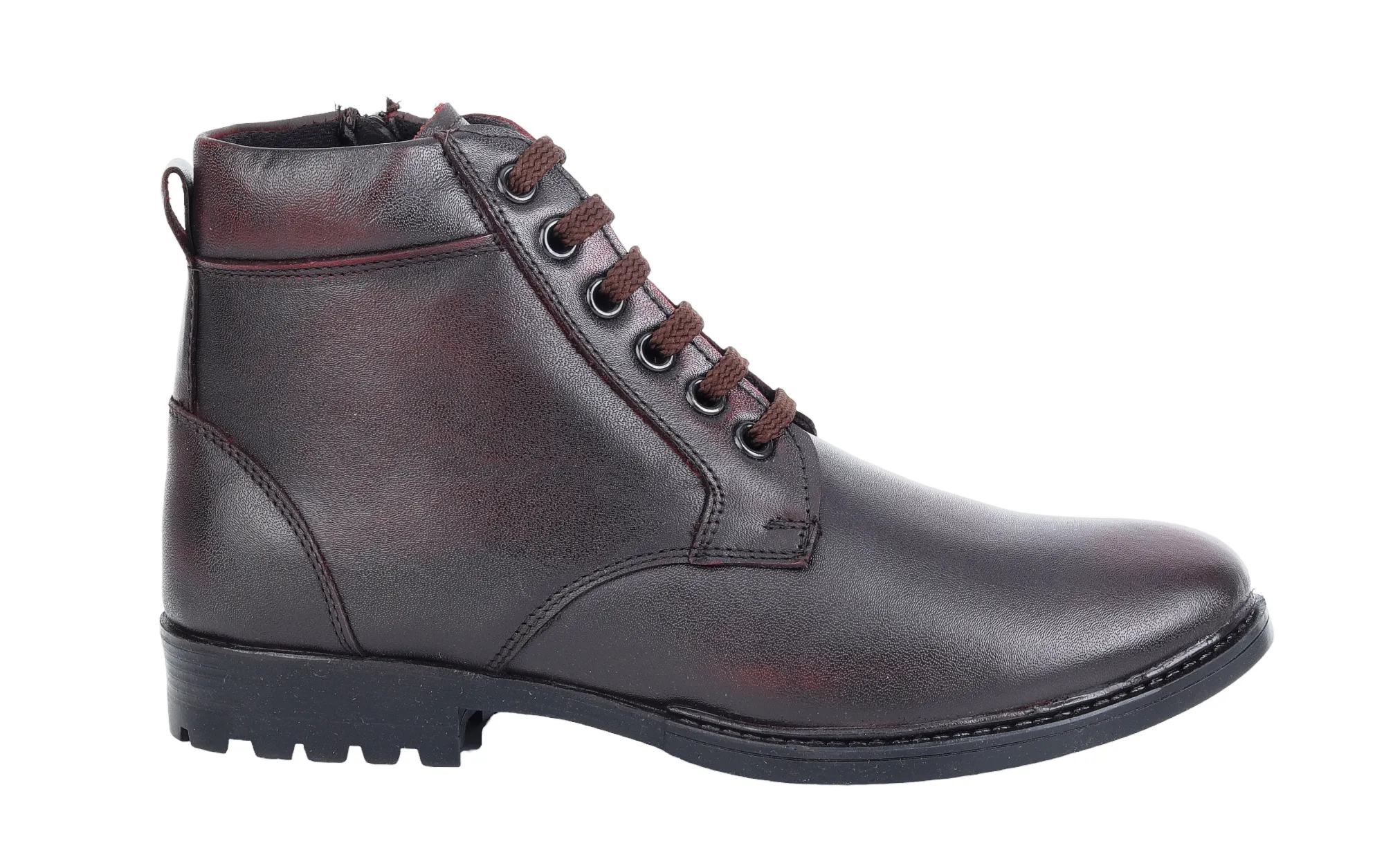 Mens Leather Semi Formal Boot Shoe 996356