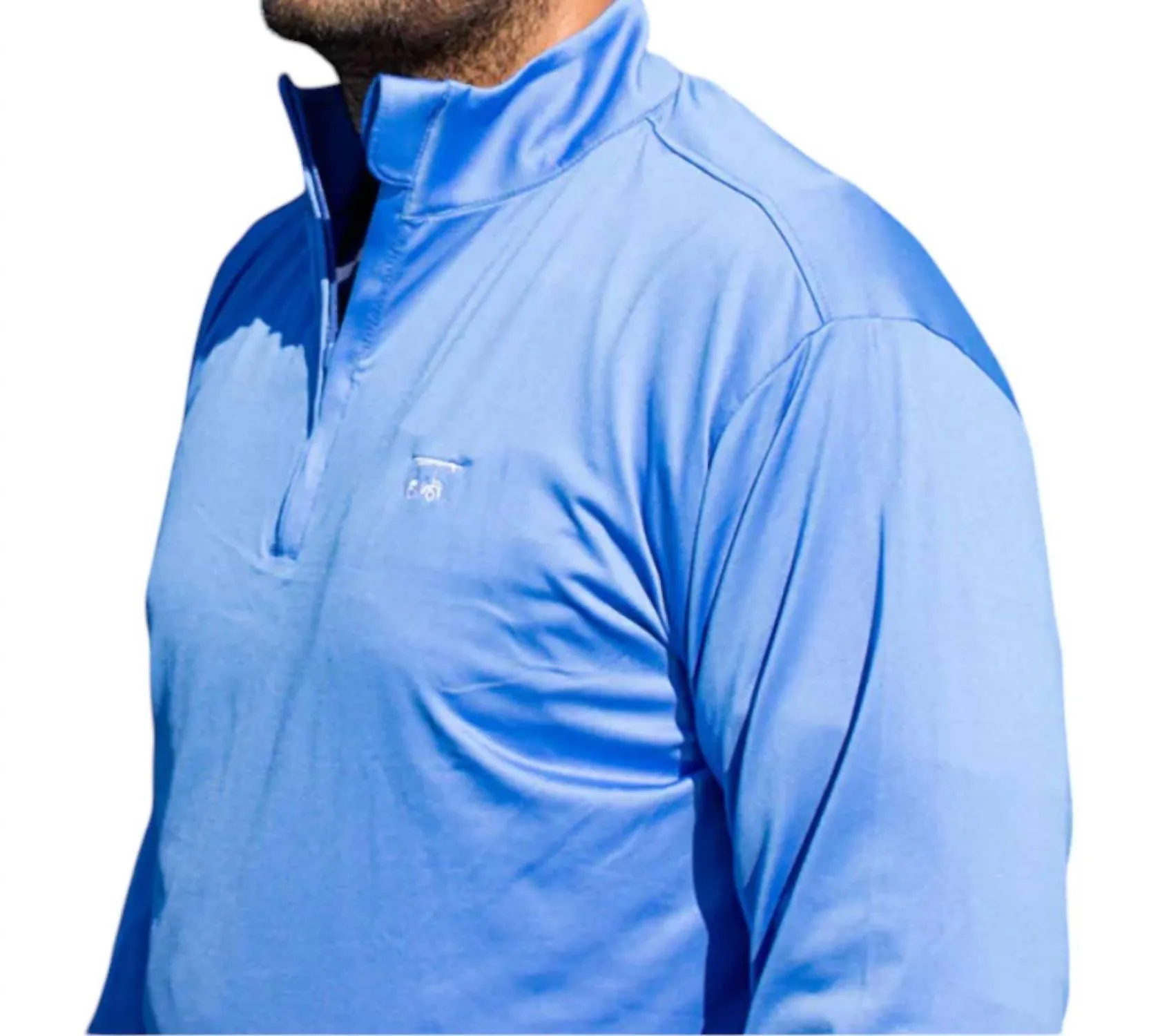 Men's Ocean View Regatta Qzip In Blue