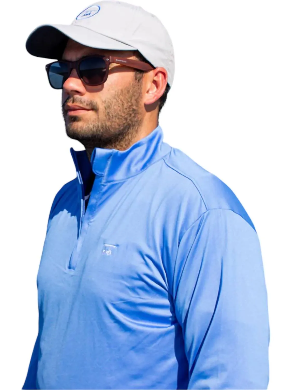 Men's Ocean View Regatta Qzip In Blue