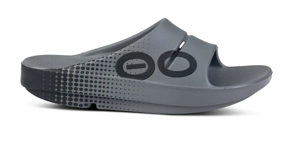 Men's OOahh Sport Slide Sandal - Slate Matrix (SALE)