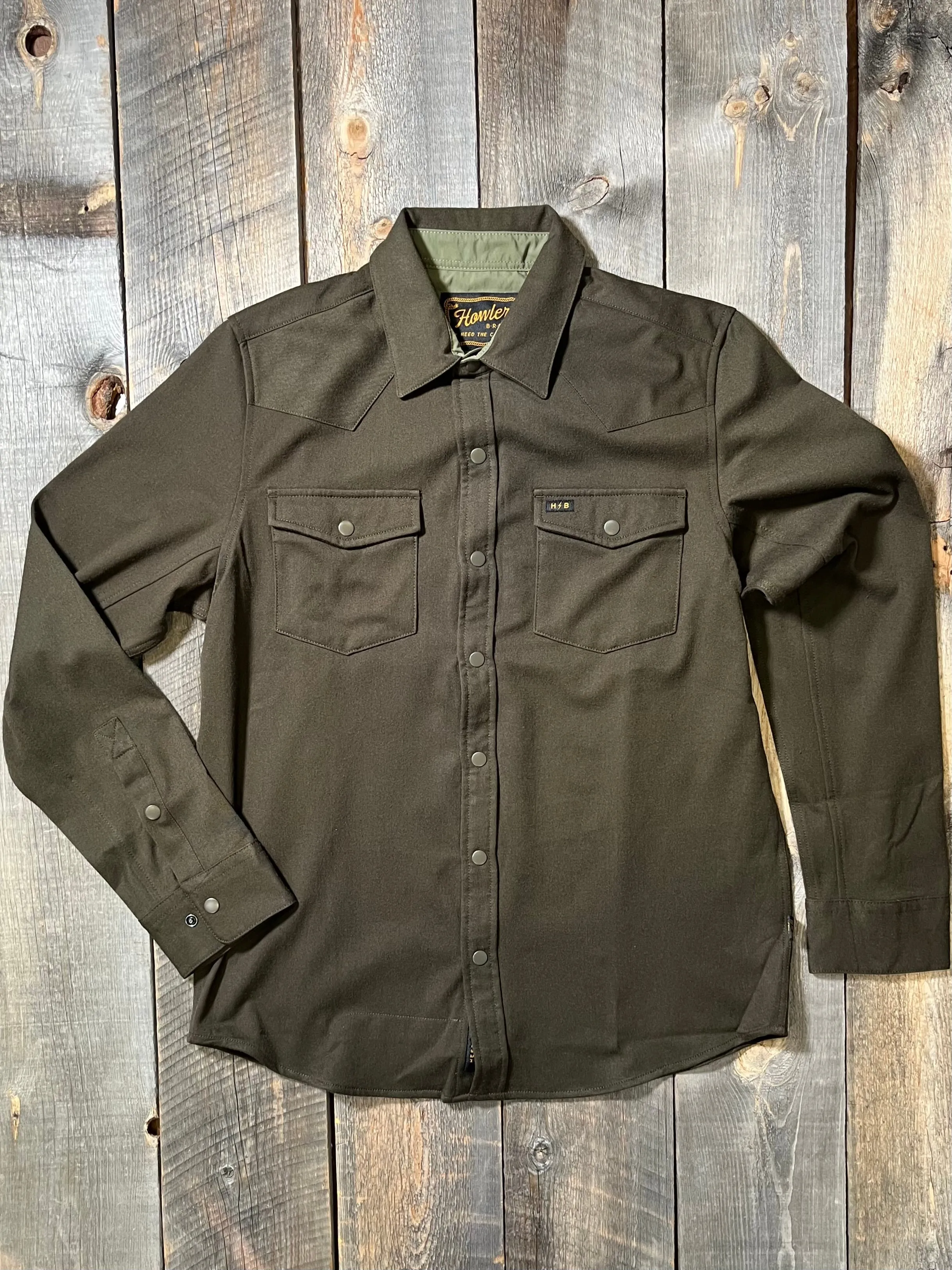 Men's Stockman Stretch Snapshirt