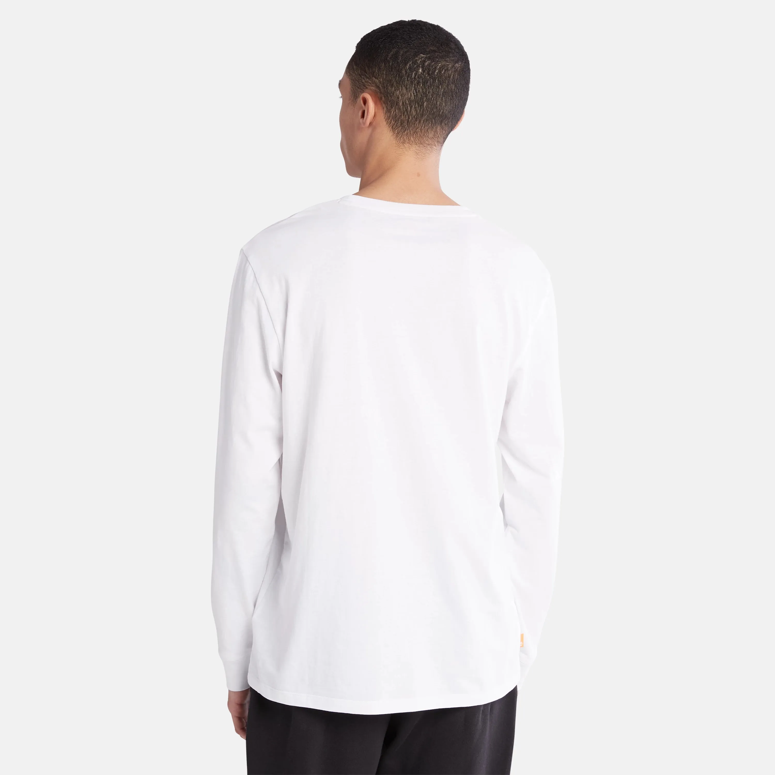 Men's Tree-Logo Long-Sleeve T-Shirt