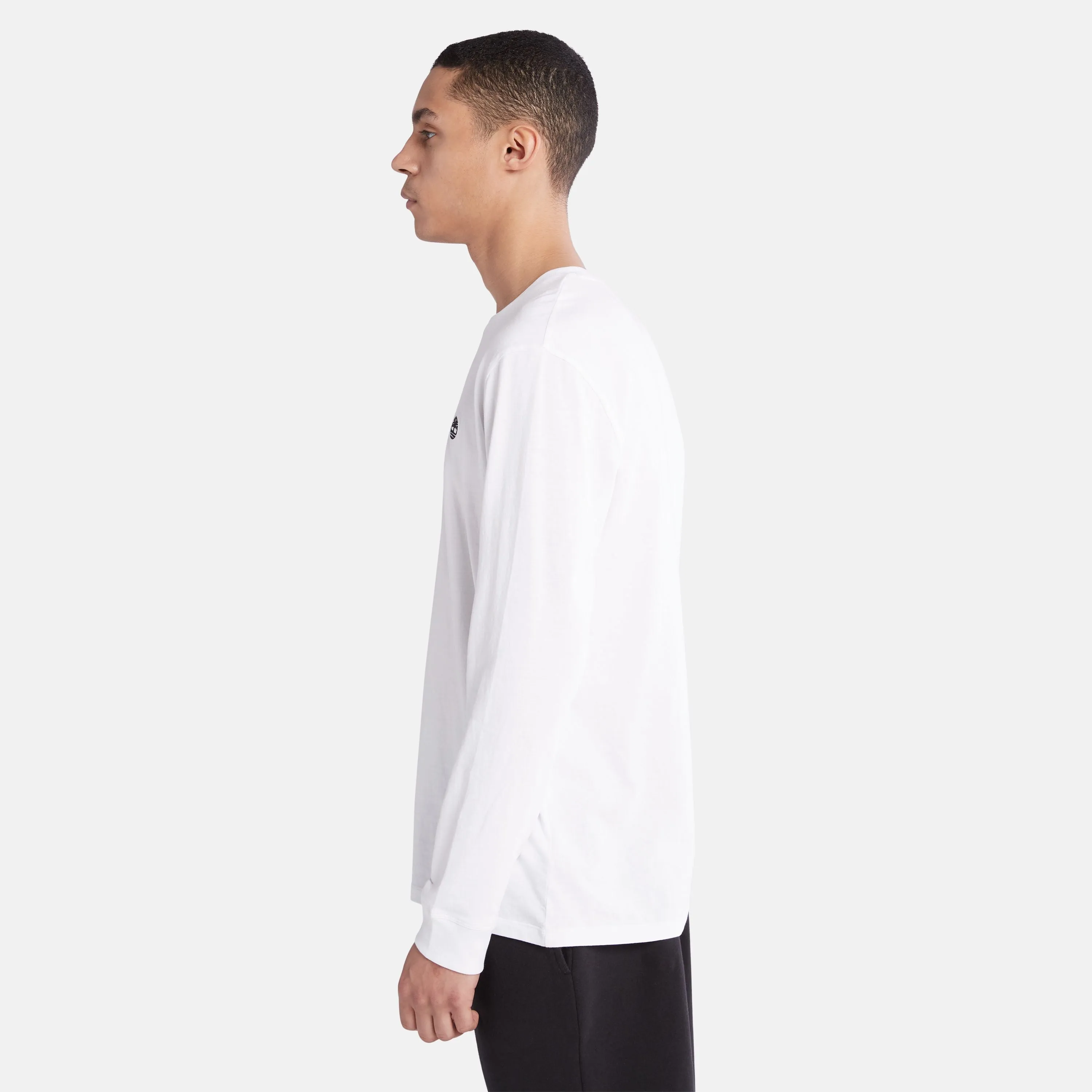 Men's Tree-Logo Long-Sleeve T-Shirt