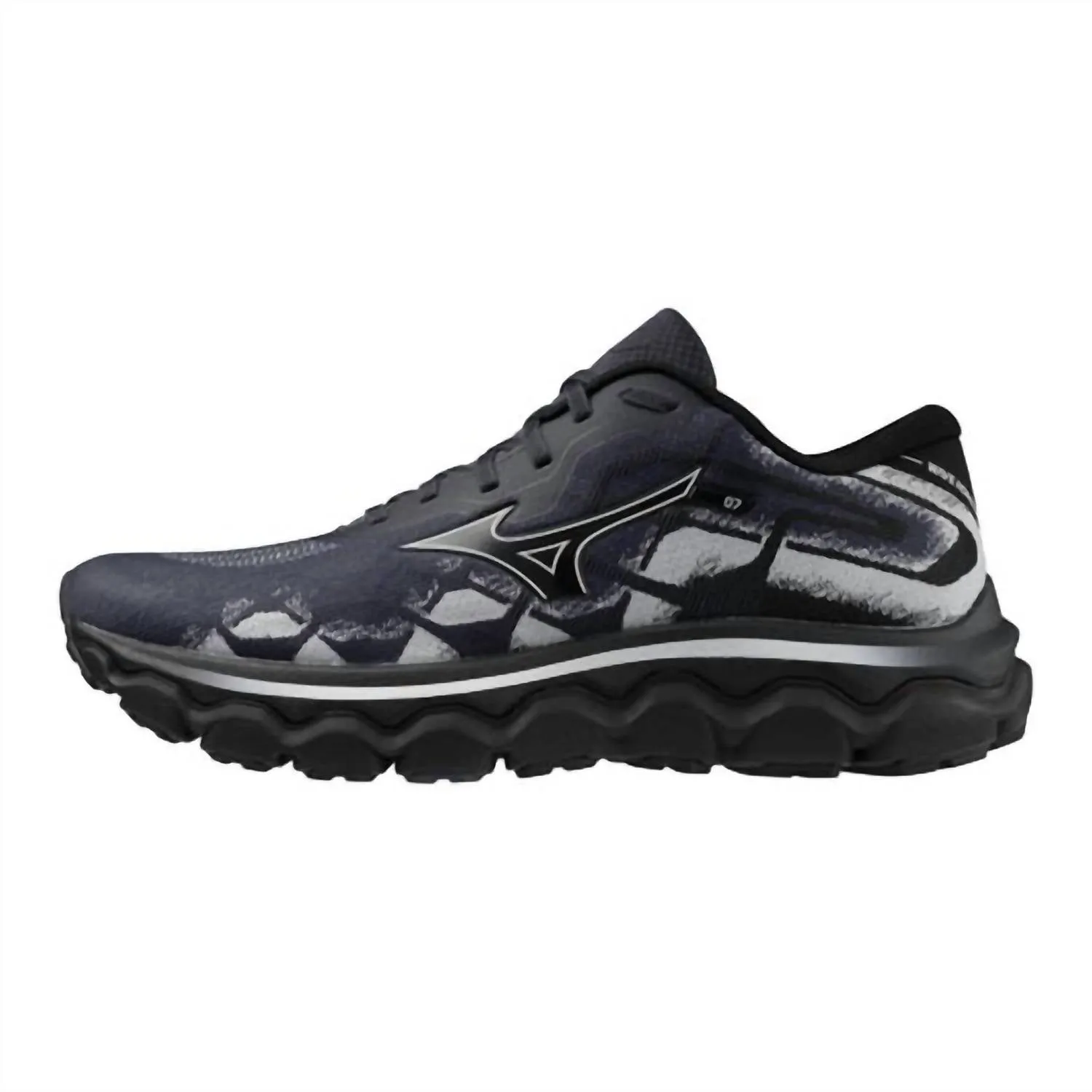Men's Wave Horizon 7 Shoes In Black/citrus