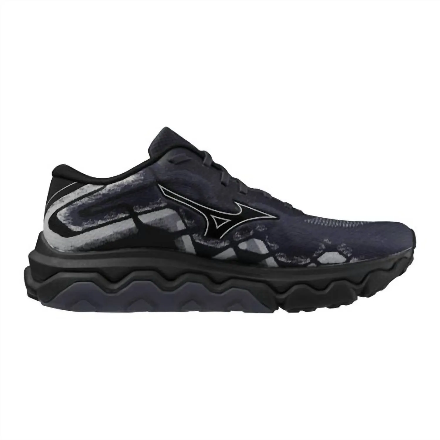Men's Wave Horizon 7 Shoes In Black/citrus