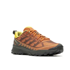 Merrell Speed Eco J037687 Men's Orange Black Jacquard Lace Up Hiking Shoes TF159 (Orange,8.5)