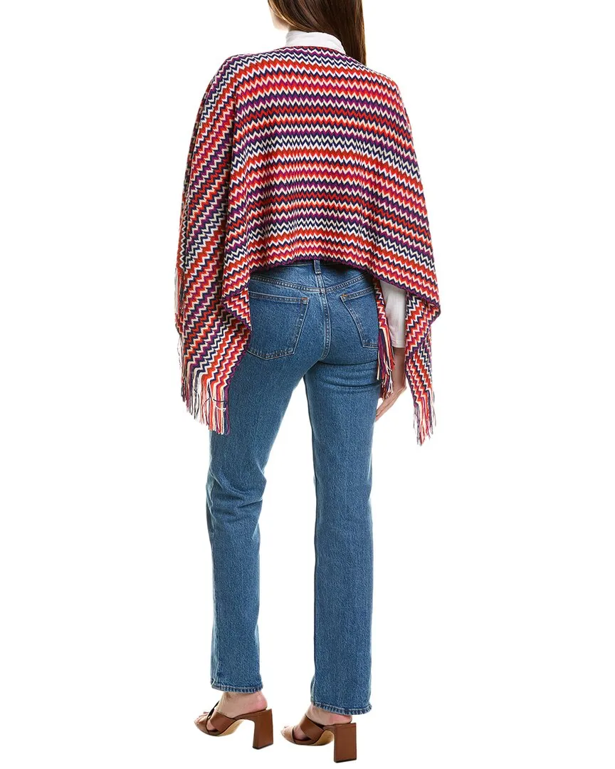 Missoni Wool-Blend Cape