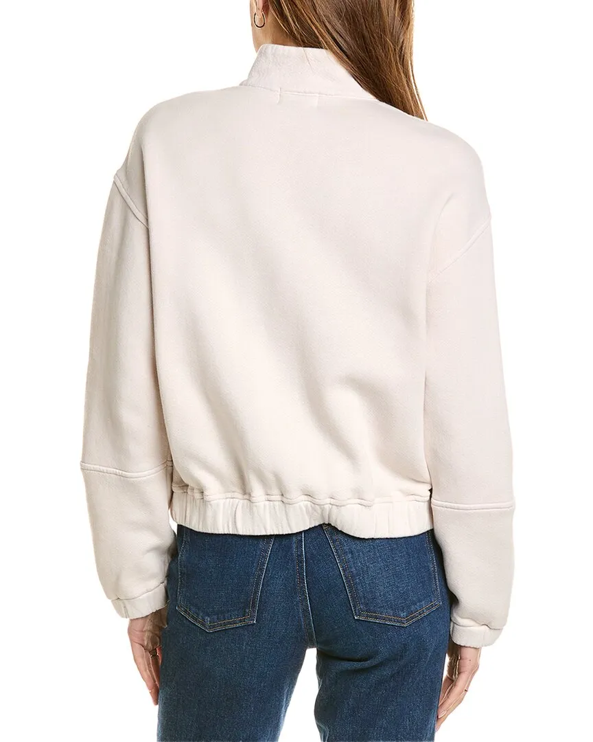 Monrow Seamed Bomber Jacket