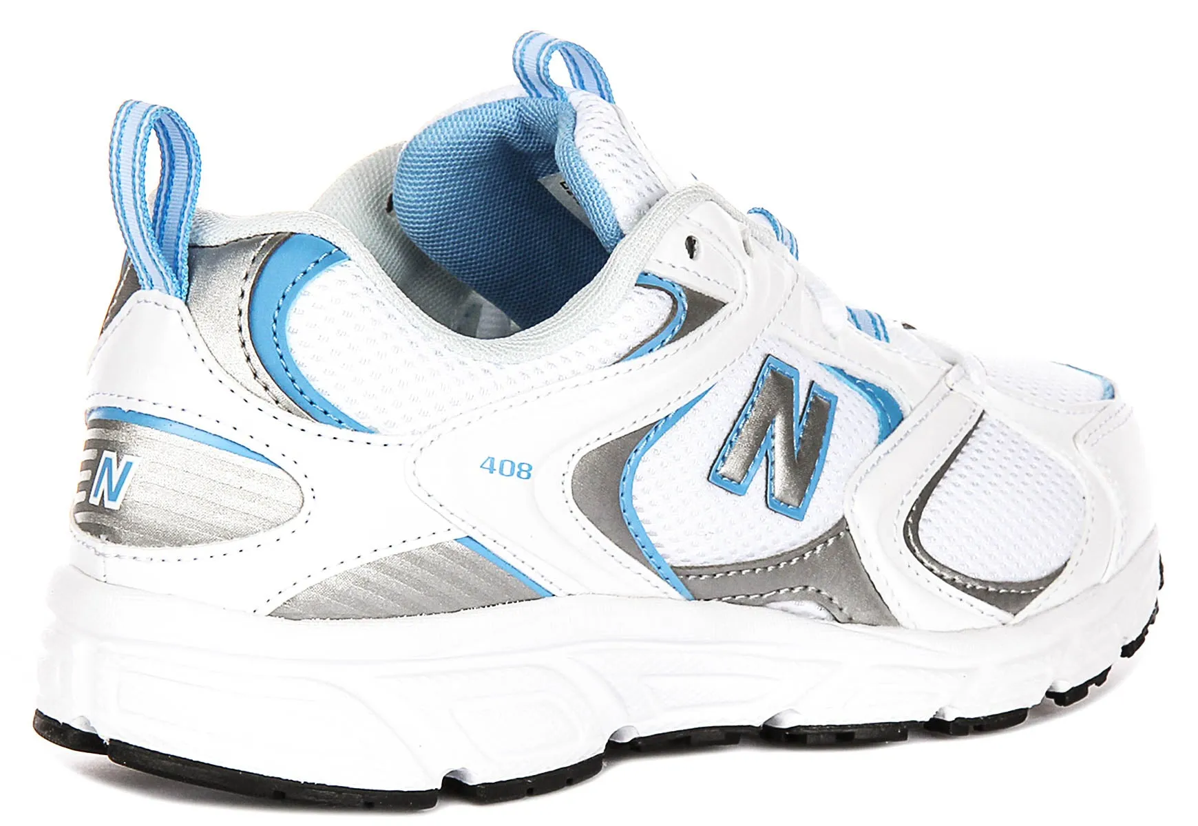New Balance ML 408B In White Blue Trainers Shoes New Balance