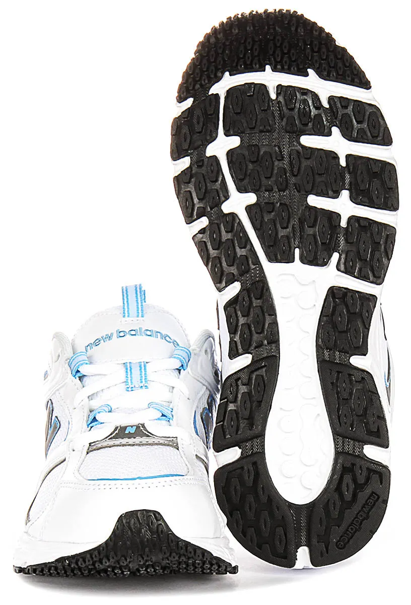 New Balance ML 408B In White Blue Trainers Shoes New Balance