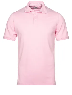 North Piquet Short Sleeve Polo Pink