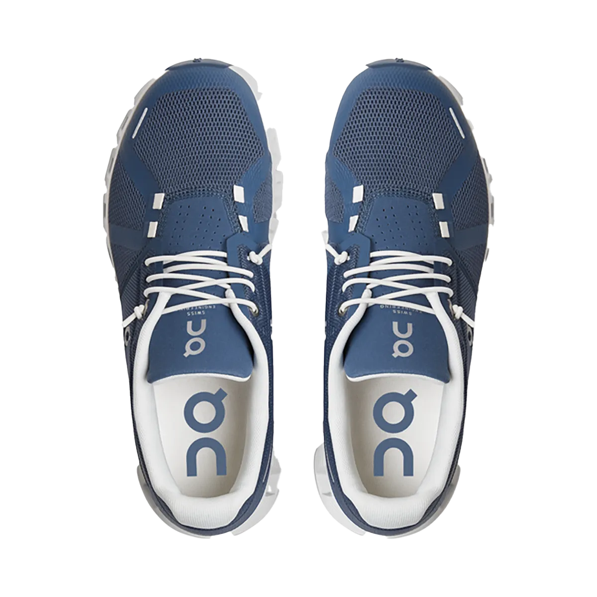 ON Cloud 5 - Denim - White