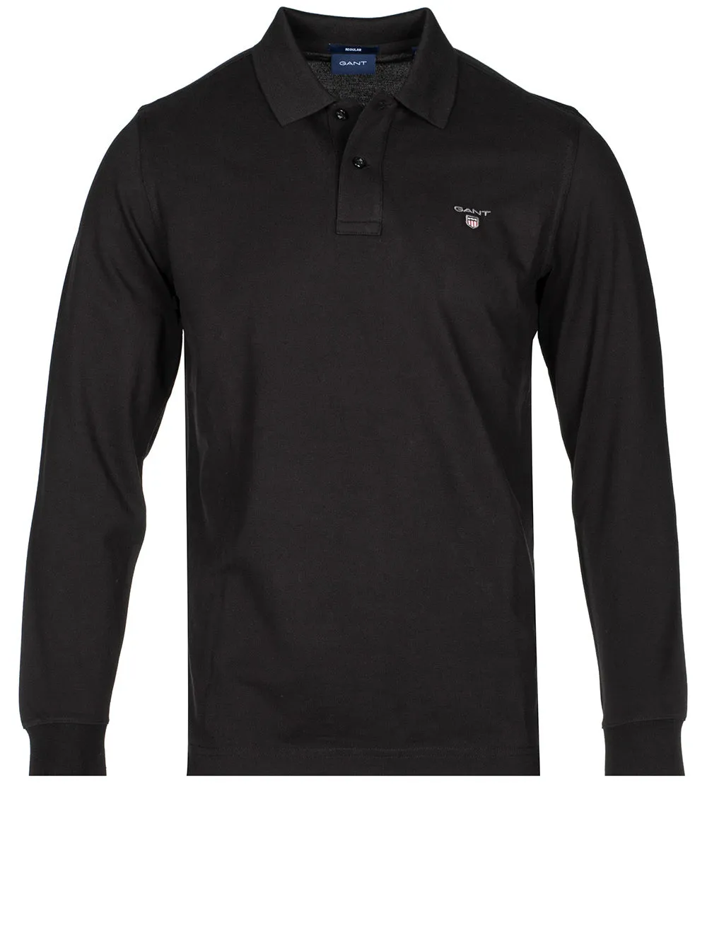 Original Long Sleeve Piqu�� Polo Shirt Black