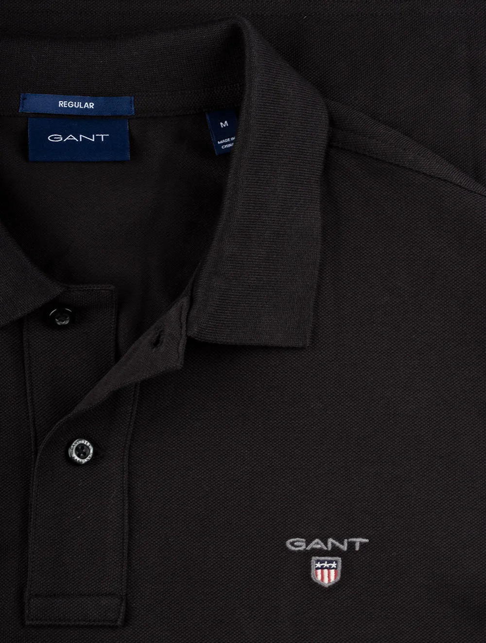 Original Long Sleeve Piqu�� Polo Shirt Black