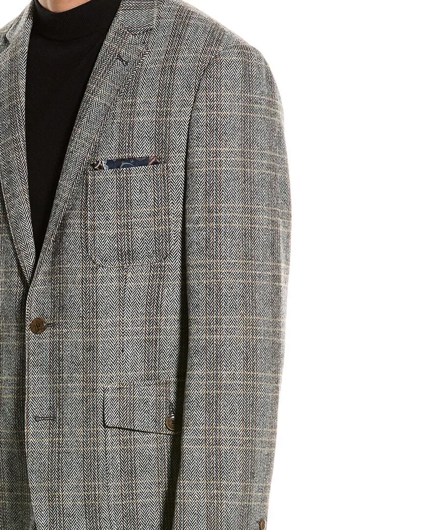 Paisley & Gray Bromley Slim Fit Wool-Blend Jacket