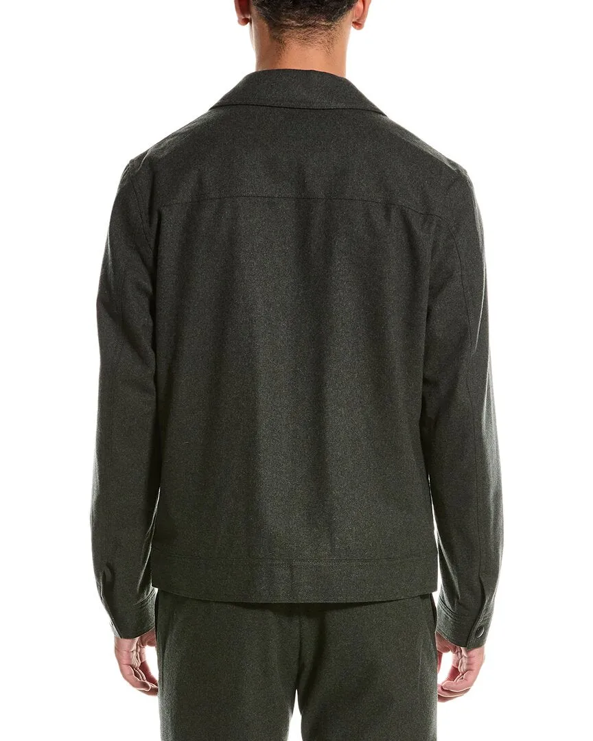 Paisley & Gray Milo Wool-Blend Bomber Jacket