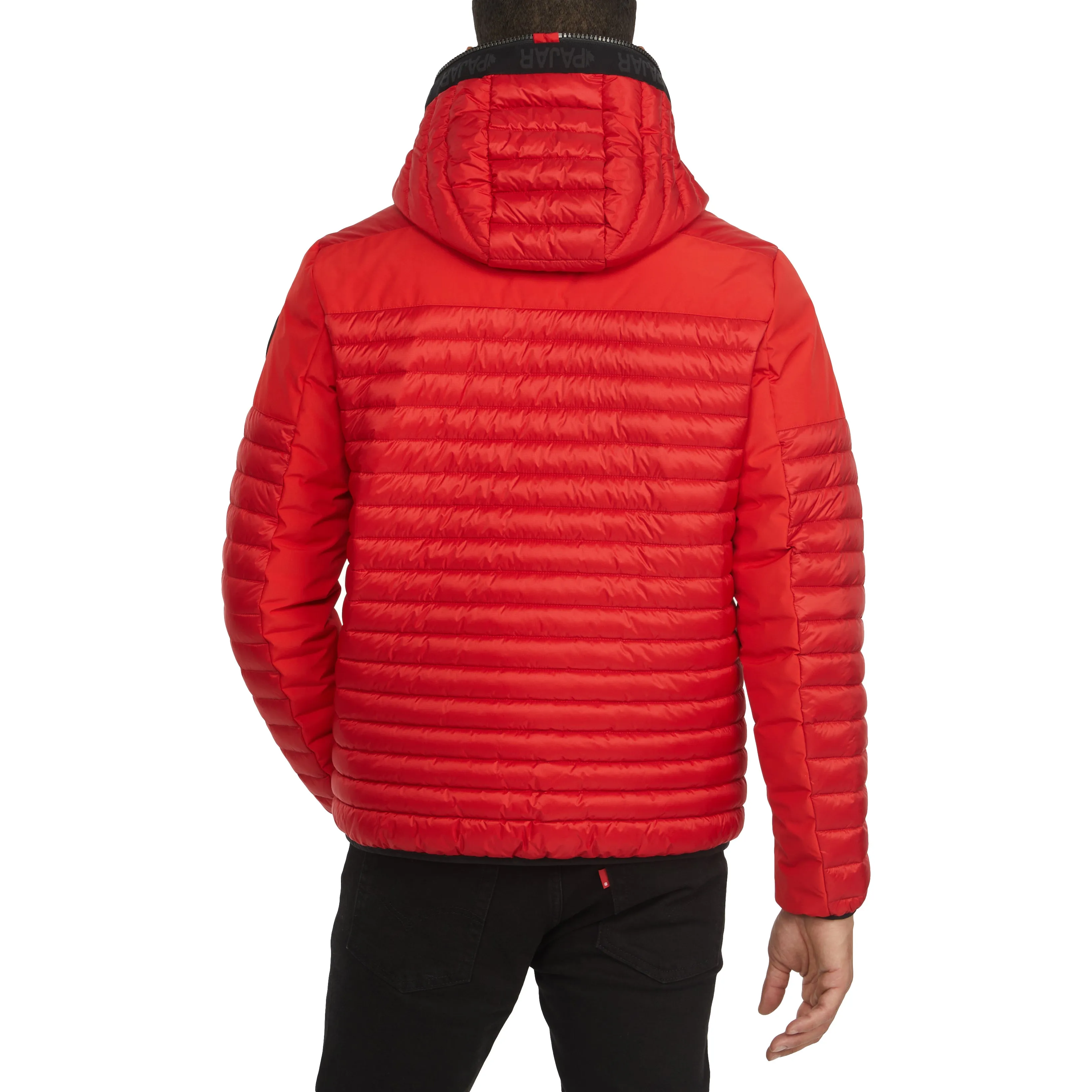 Pajar Men’s Finn Lightweight Mixed Media Puffer with Fixed Hood