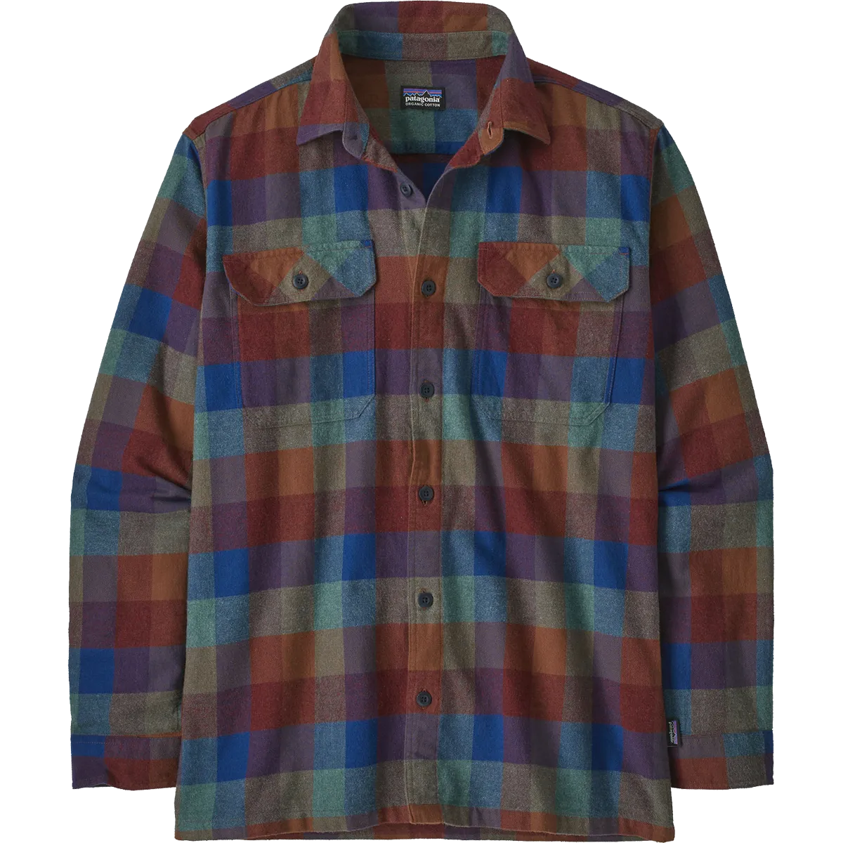 Patagonia Men's Long Sleeve Organic Cotton Fjord Flannel Shirt
