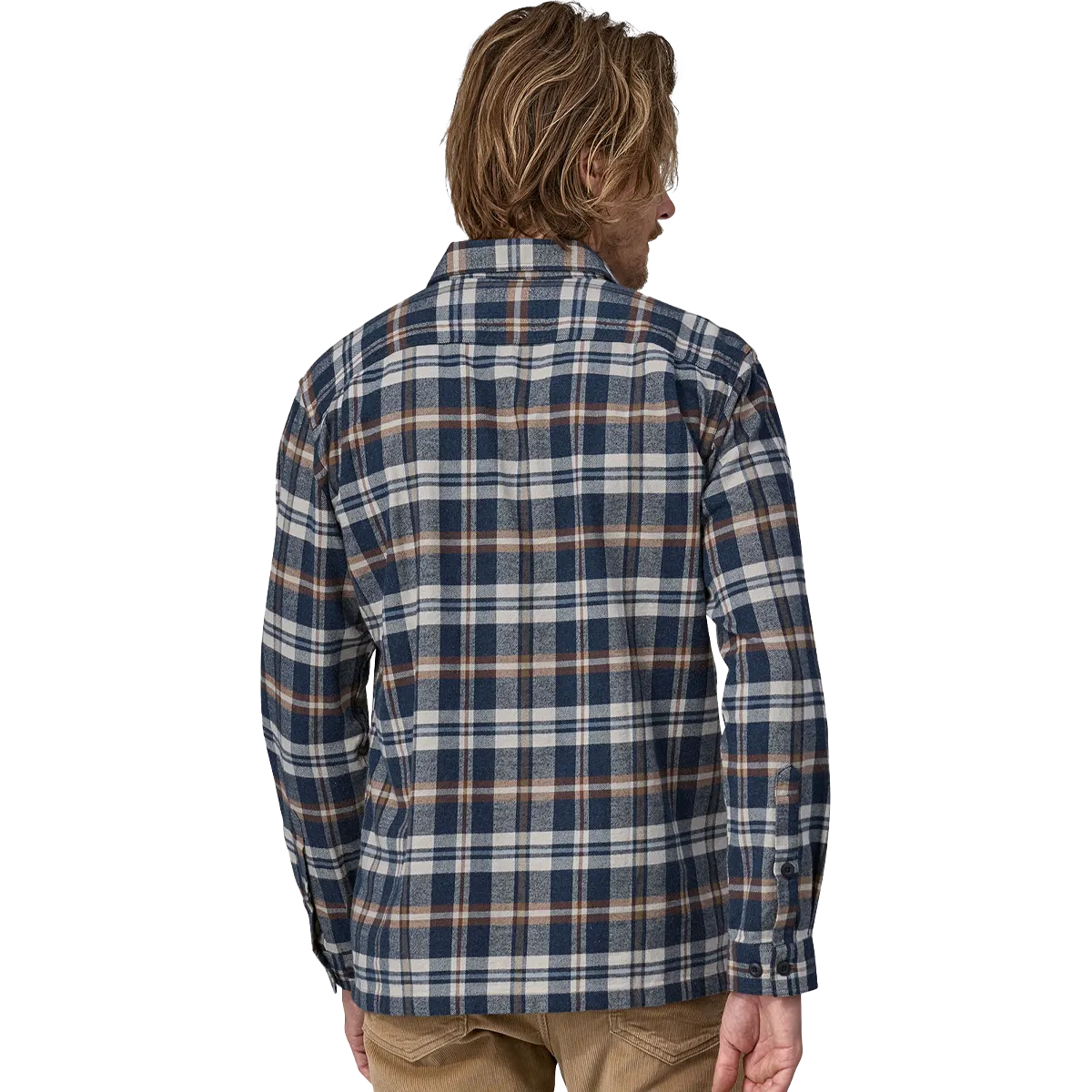 Patagonia Men's Long Sleeve Organic Cotton Fjord Flannel Shirt