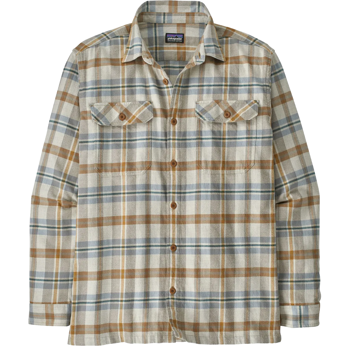 Patagonia Men's Long Sleeve Organic Cotton Fjord Flannel Shirt